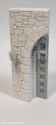 Medieval entrance base 