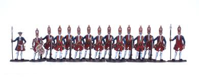 Die Riesengarde - "Rothes Leibbataillon Grenadiers" 