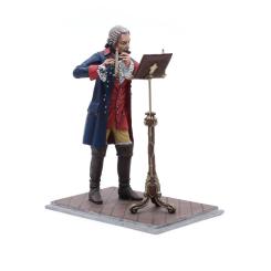 King Frederick II playing the flute 