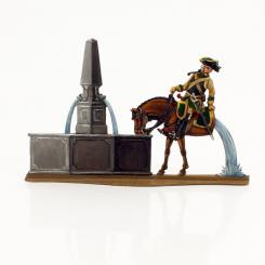 Munchhausen with a half horse 