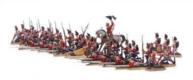 44th Regiment of Foot (East Essex) bei Waterloo 