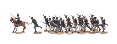 Leichte Infanterie, vorgehend 