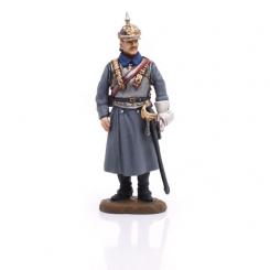 Cuirassier Officer in Overcoat 