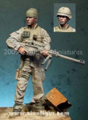 Tireur d'élite de l'US Marine Corps 
