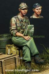 German Panzer Officer in Summer 