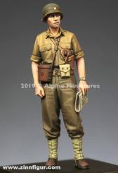 Officier de chars US - été 