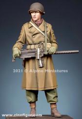 US Machine Gunner Winter 