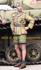Officier de chars - Afrika Korps 