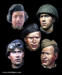 Britische Köpfe Set 1 