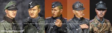 WSS Infanterie Köpfe Set 5 