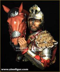 Hussard polonais avec cheval - 17ème siècle 