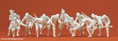 Grenadiers de chars assis 