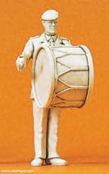 Musician with Bass Drum 