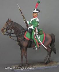 Chasseur à cheval, soldat à Borodino, 5e régiment 