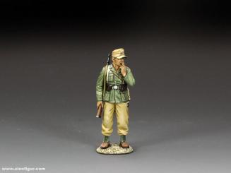 Afrika Korps Soldat auf Wache 