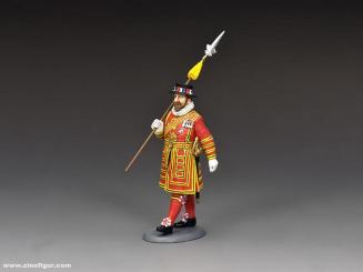 Yeoman of the Guard mit Partisane - marschierend 