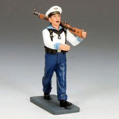 Kriegsmarine Matrose, singend 