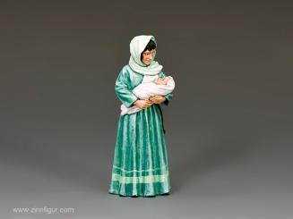 Frau mit Baby 