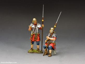 Roman Soldiers At Ease 