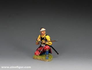 Kniender Ashigaru-Arkebusier - Westarmee des Mitsunari 