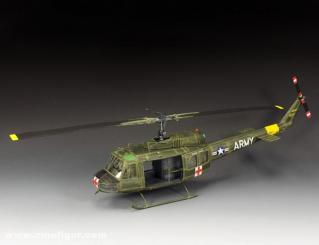 US Army HUEY "Dust-Off" (arrêt d'urgence) 