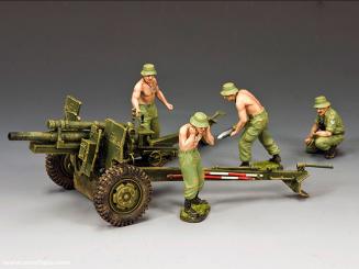 2760 Crew and Gear Vietnam Verlinden 1/35 105mm Howitzer Ammunition 2 Figures 