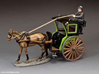 "Hansom Cab" - Green 