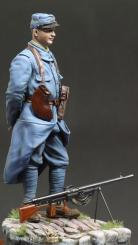 French Infantryman Chauchat MG Gunner - 62nd Regiment 
