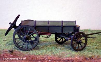 Ammunition cart, Gribeauval system. 