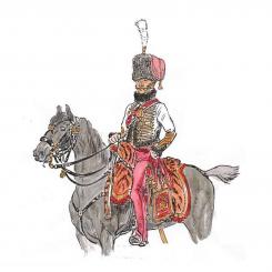 Aide de camp du Murat en tenue d'hiver 