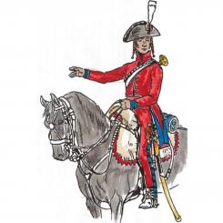 Trompette du 7 bis Hussard en Egypte 