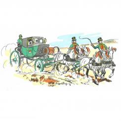The Emperors travelling coach 