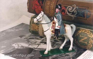 Napoleon auf seinem Pferd "Marengo" 