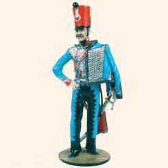 French Hussar Officer 1814 