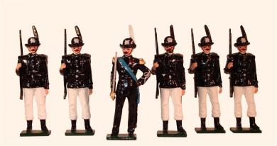 Italienische Alpini um 1900 