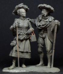 Market-Woman and Lansquenet 