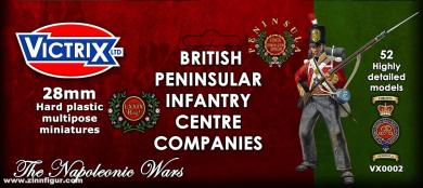 Infanterie britannique : Compagnies de centre péninsulaire 