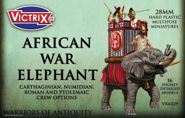Eléphant de guerre africain 