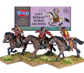 Archer romain tardif à cheval 