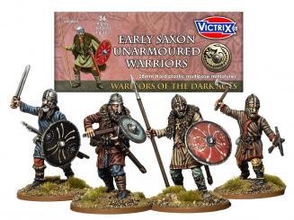 Premiers guerriers anglo-saxons sans armure 