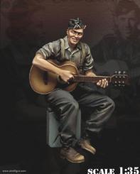 Soldier with Guitar "Rosamunde" 