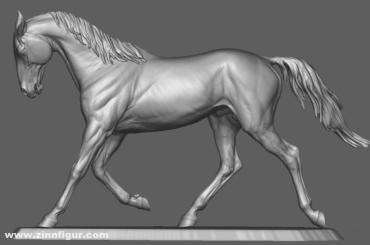 Horse (Achal-Teke) - 54 mm 