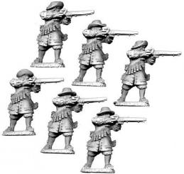 Musketeers, firing 