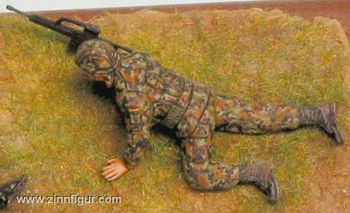 Panzergrenadier, gleitend (Rekrut) mit G36 