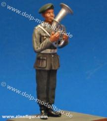 Musiker mit Tenorhorn 