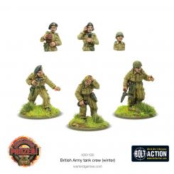 Britische Panzerbesatzung - Winter 