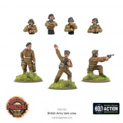 Britische Panzerbesatzung 