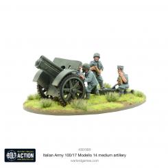 Italian Army 100/17 Model 14 Medium Artillery 