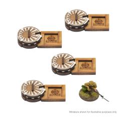 Bolt Action MDF Unit Pin Markers - Japon 