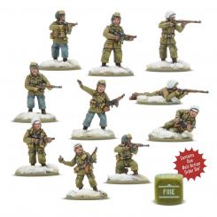 US Airborne (hiver) Pathfinder Squad 